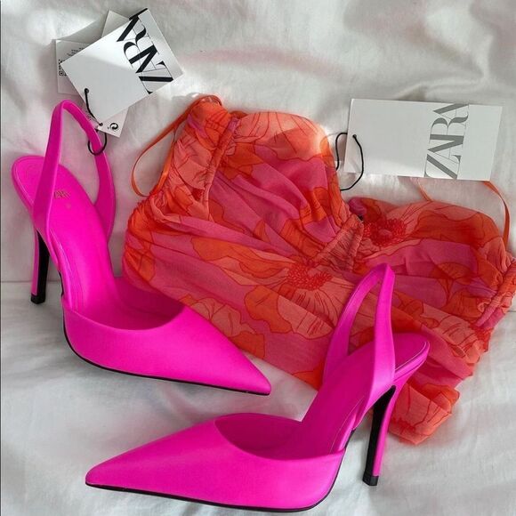 ZARA TULLE CORSET TOP size L - Picture 16 of 16